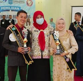 Duta GenRe Kabupaten Bangka Tengah 2022 Muntaz Soraya raih Juara 1